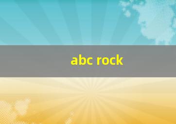 abc rock